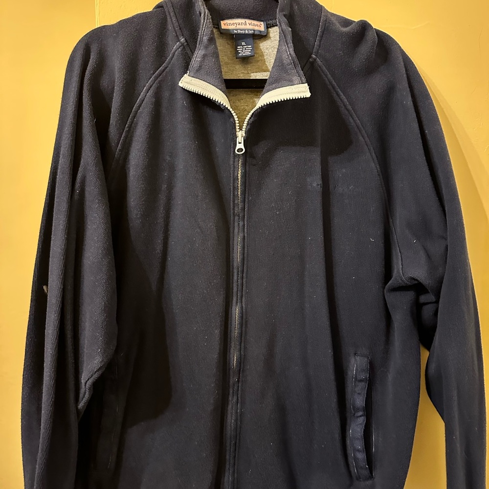 Vineyard Vines by Shep & Ian full zip sweatshirt jacket